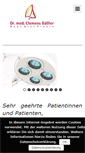 Mobile Screenshot of praxis-baessler.de